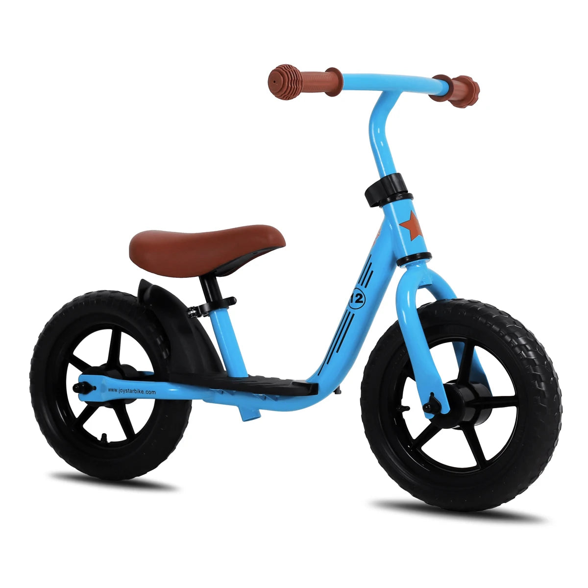 10"/12" Kids Balance Bike for Girls & Boys – Adjustable Seat & Footrest for Toddler Balance & Confidence