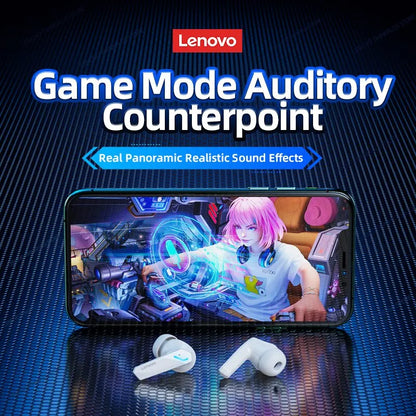 Lenovo Pro Bluetooth 5.3 Gaming Low Latency Transformer Headphones