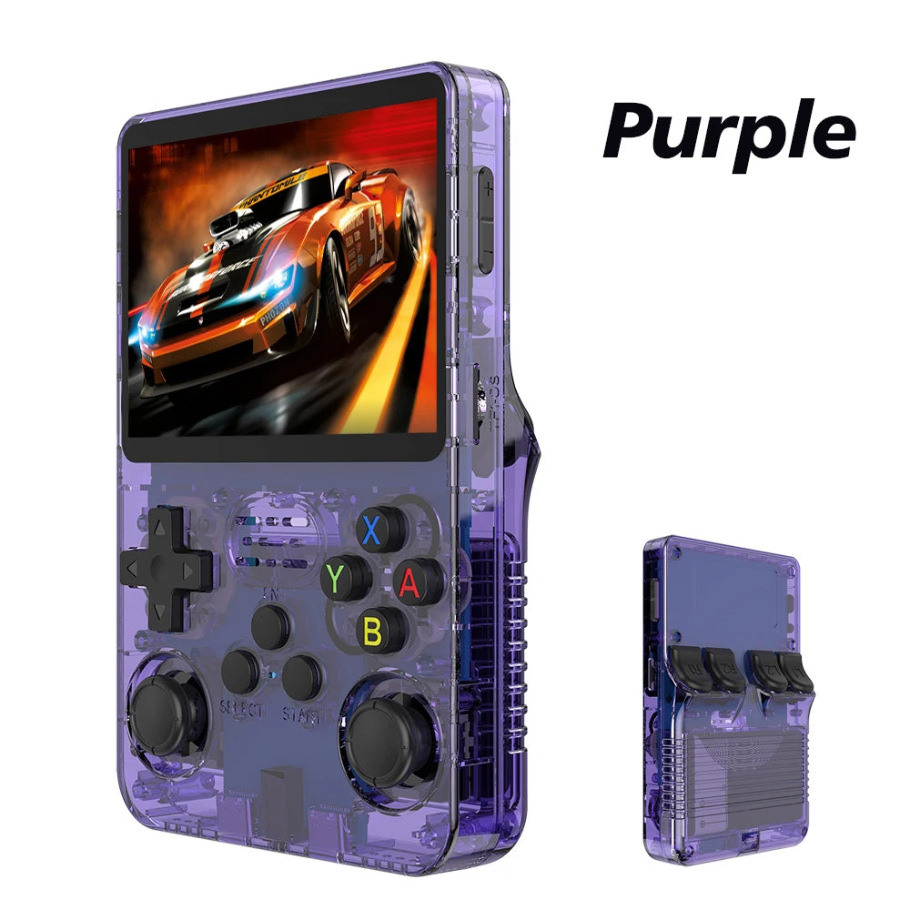 NEW R36S Retro Handheld Game Console | 3.5" IPS Screen | 64GB & 128GB Portable Retro Gaming Console | Perfect Kid Gift!