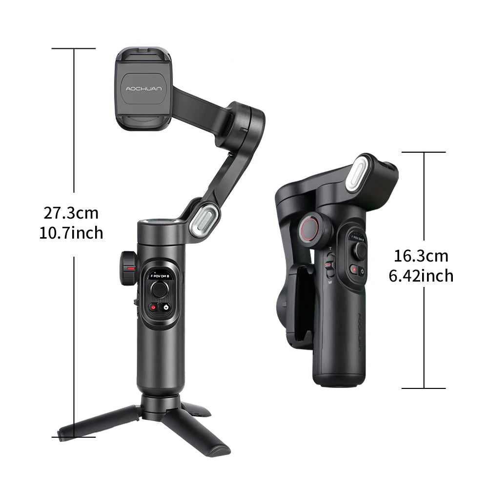 AOCHUAN 3-Axis Handheld Gimbal Stabilizer for Smartphone