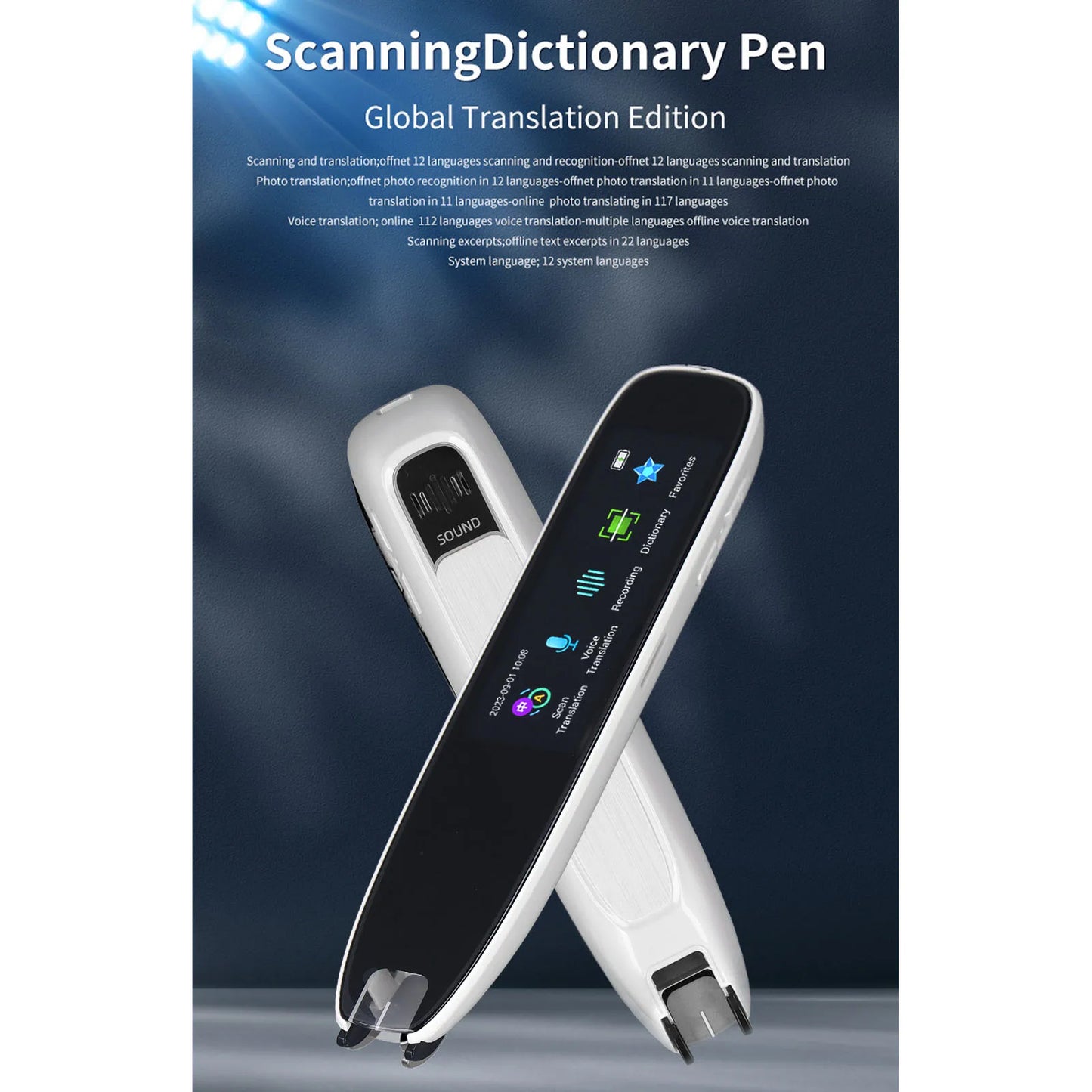 Smart Voice Translator and Scanning - Pen International Edition