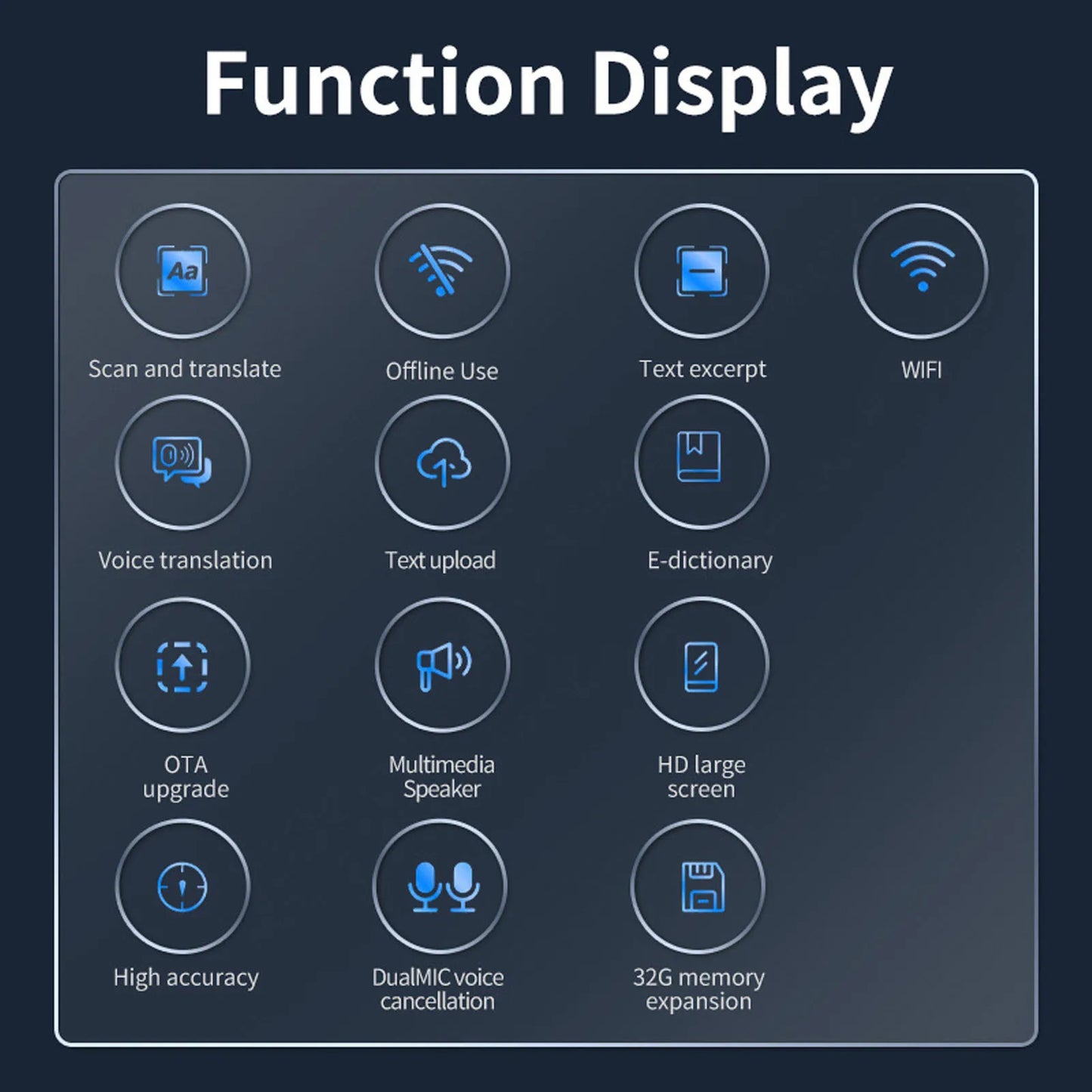 Smart Voice Translator and Scanning - Pen International Edition