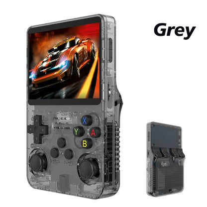 NEW R36S Retro Handheld Game Console | 3.5" IPS Screen | 64GB & 128GB Portable Retro Gaming Console | Perfect Kid Gift!