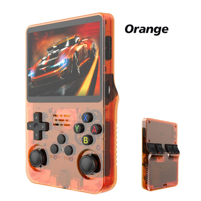 NEW R36S Retro Handheld Game Console | 3.5" IPS Screen | 64GB & 128GB Portable Retro Gaming Console | Perfect Kid Gift!