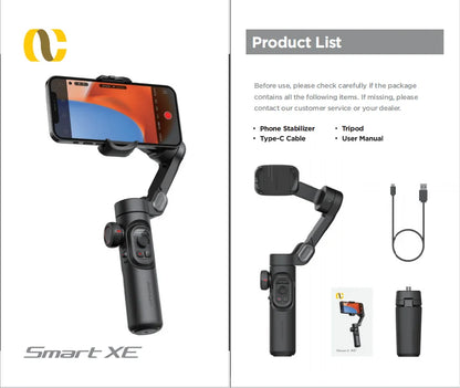 AOCHUAN 3-Axis Handheld Gimbal Stabilizer for Smartphone