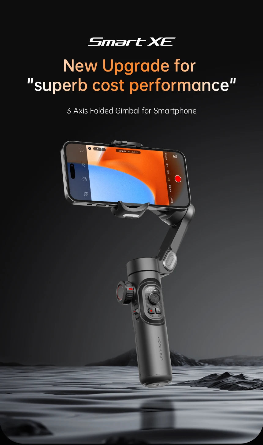 AOCHUAN 3-Axis Handheld Gimbal Stabilizer for Smartphone