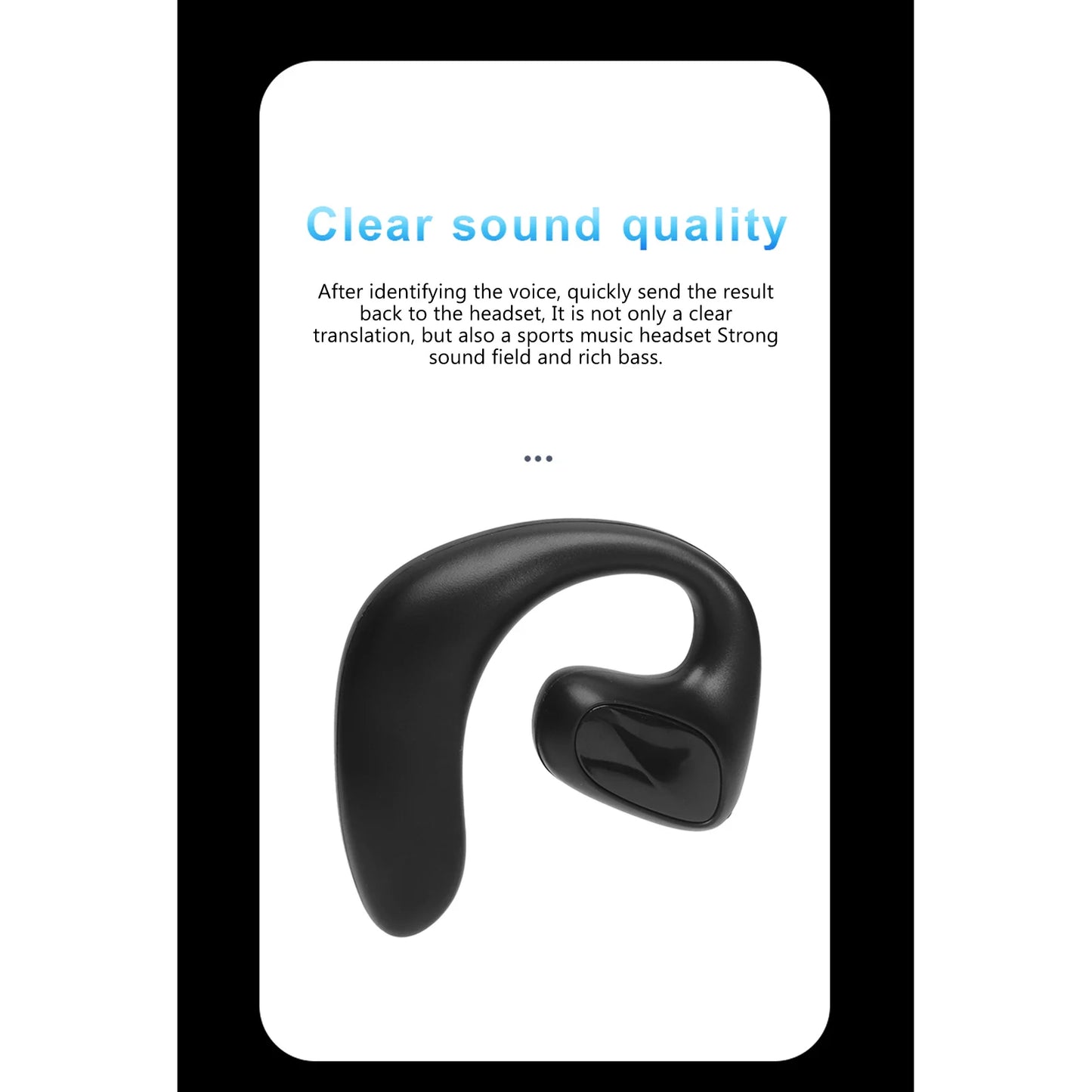 M8 Language Translator Earbuds Smart 144 Languages High Accuracy Wireless Bluetooth Two Way Translator Device