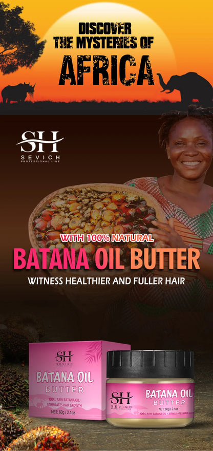 Natural 100% Pure Batana Oil Hair Growth and Hair Loss Treatment