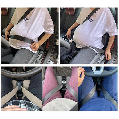 Baby Ride Safe™ Car Co-Pilot Seat Belt Extension Device | Pregnancy Setbelt Extender - Prevent Fetal Suffocation