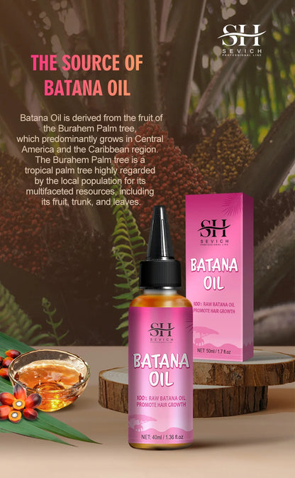 Natural 100% Pure Batana Oil Hair Growth and Hair Loss Treatment