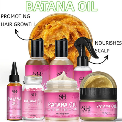 Natural 100% Pure Batana Oil Hair Growth and Hair Loss Treatment