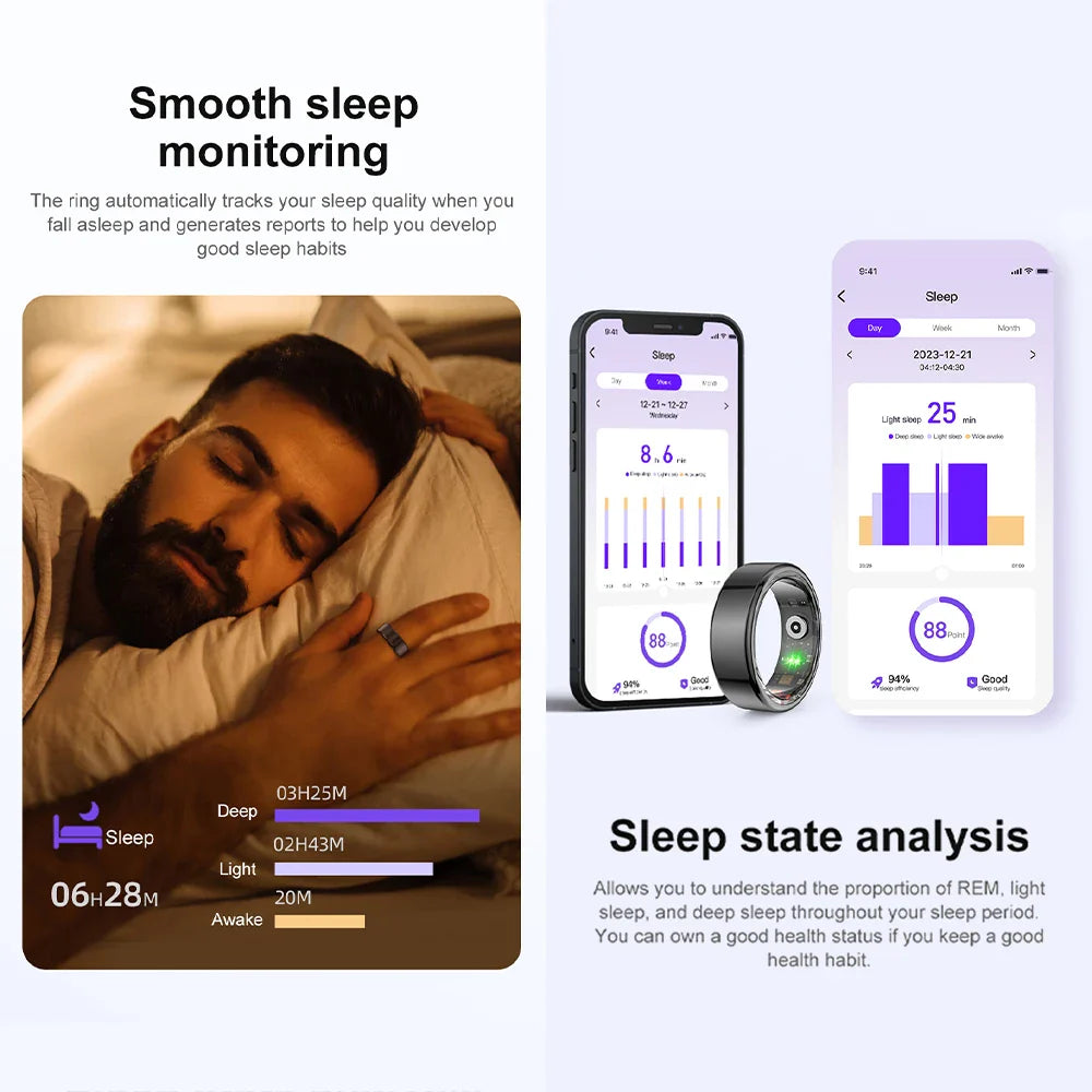 COLMI  Health Monitoring IP68 Smart Ring