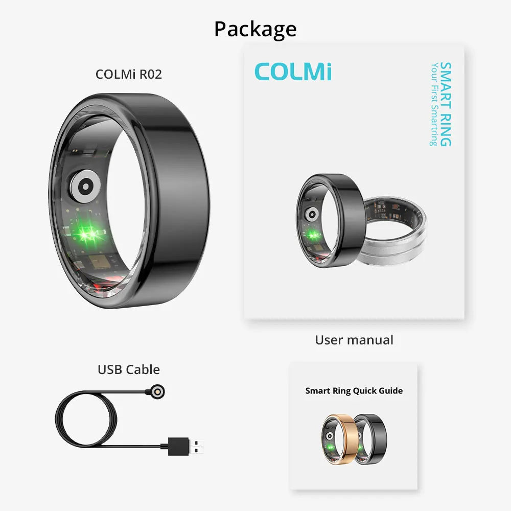 COLMI  Health Monitoring IP68 Smart Ring